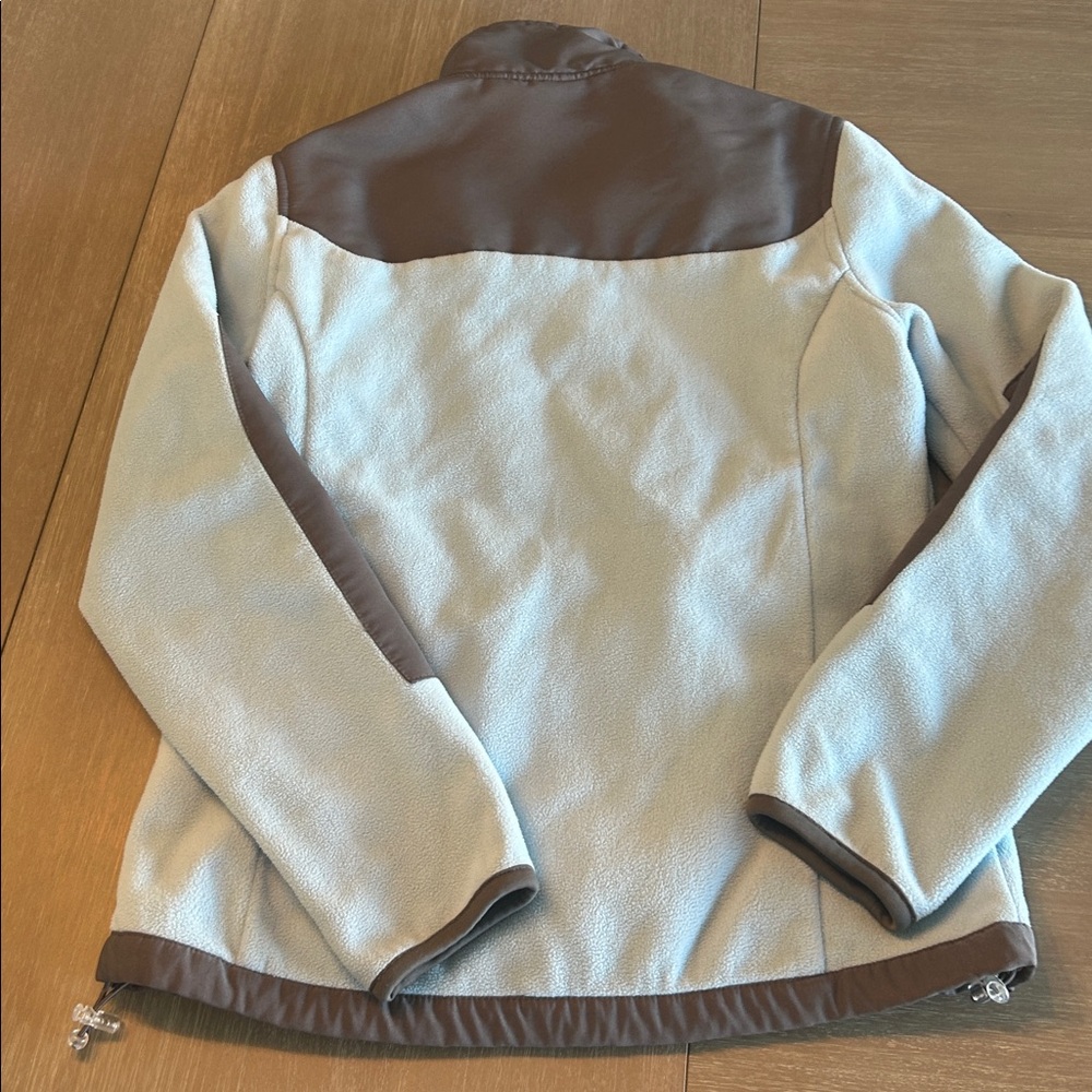 Free Country Light Blue and Dark gray‎ Fleece Jacket - Picture 5 of 6